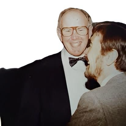 Alan Hayes, Pete Bennett in the foreground